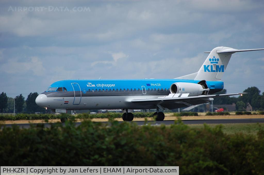 PH-KZR, 1995 Fokker 70 (F-28-0070) C/N 11551, KLM Fokker F28
