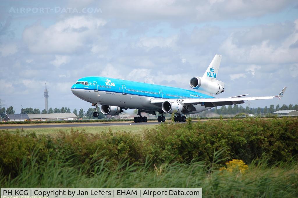 PH-KCG, 1995 McDonnell Douglas MD-11 C/N 48561, KLM MD-11