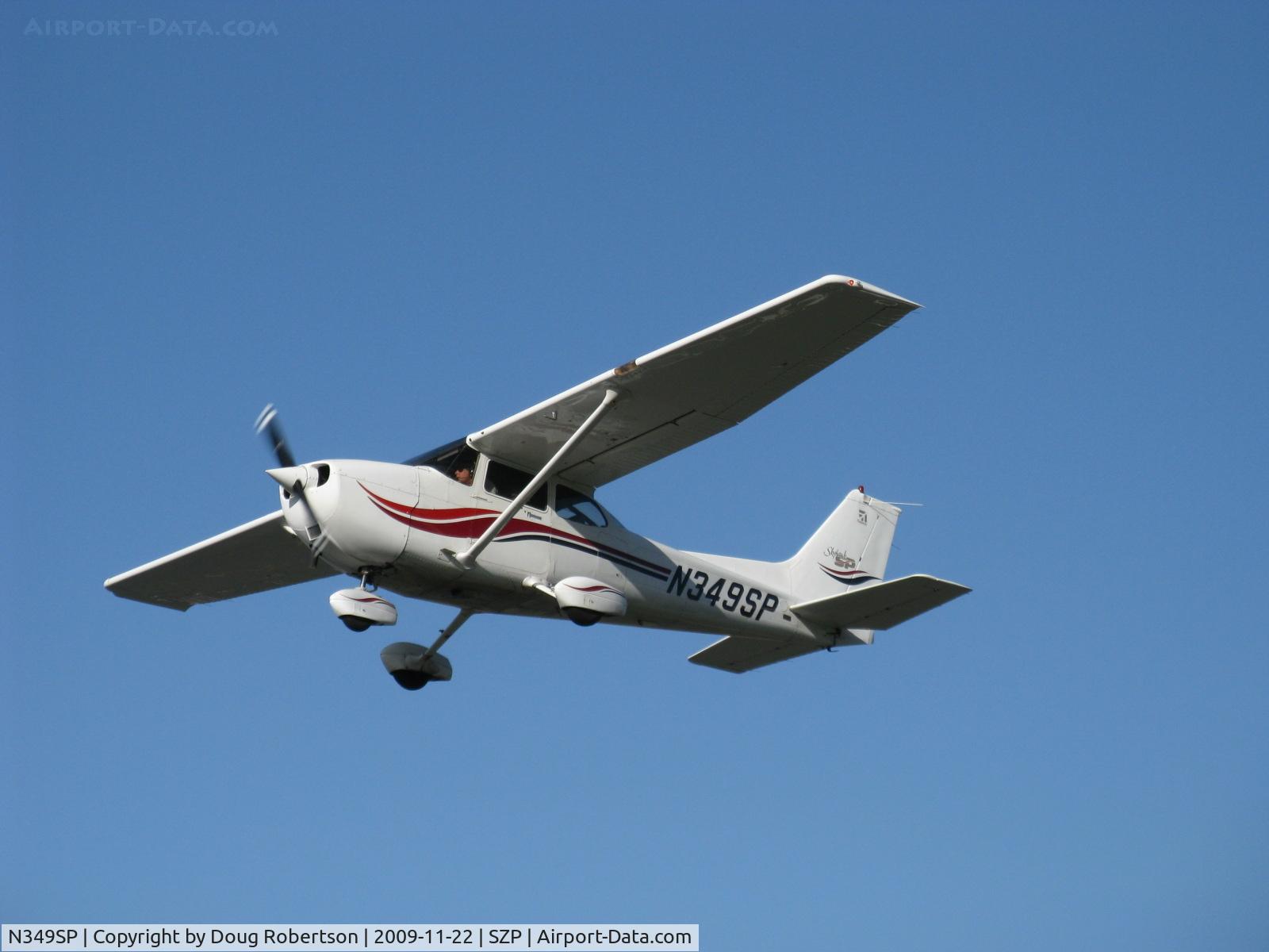 N349SP, 1999 Cessna 172S C/N 172S8276, 1999 Cessna 172S SKYHAWK SP, Lycoming IO-360-B1E 180 Hp, takeoff climb Rwy 22