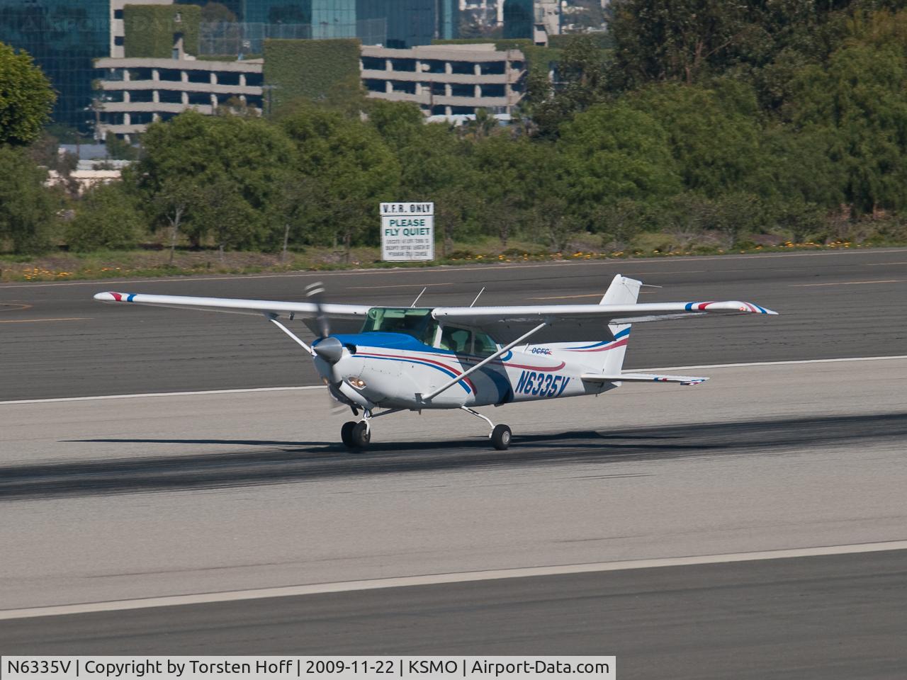 N6335V, 1980 Cessna 172RG Cutlass RG C/N 172RG0631, N6335V arriving on RWY 21
