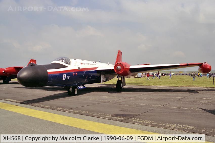 XH568, English Electric Canberra B.6 C/N EEP71105, English Electric Canberra B2/6 at the 1990 BoB Airshow at Boscombe Down.
