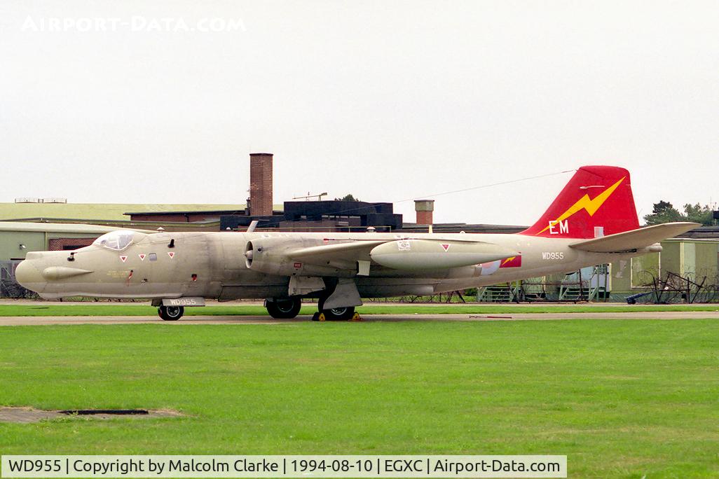 WD955, English Electric Canberra T.17 C/N EEP71037, English Electric Canberra T17 at RAF Coningsby's Photocall 94.