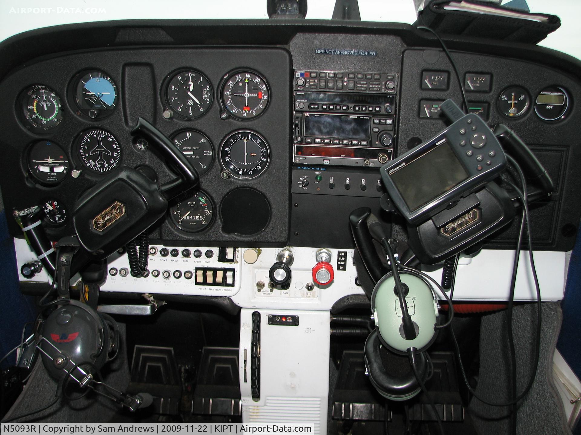 N5093R, 1974 Cessna 172M C/N 17263331, Took this shot before a flight up the Hudson River corridor.