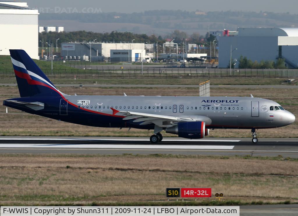 F-WWIS, 2009 Airbus A320-214 C/N 4133, C/n 4133 - To be VQ-BHE