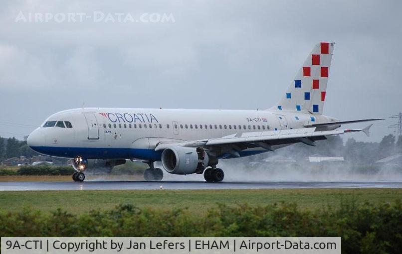 9A-CTI, 1999 Airbus A319-112 C/N 1029, Croatia Airbus A319
