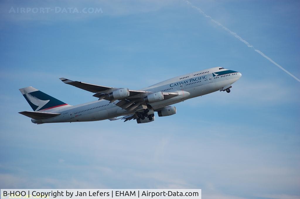 B-HOO, 1988 Boeing 747-467 C/N 23814, Cathay Pacific B747