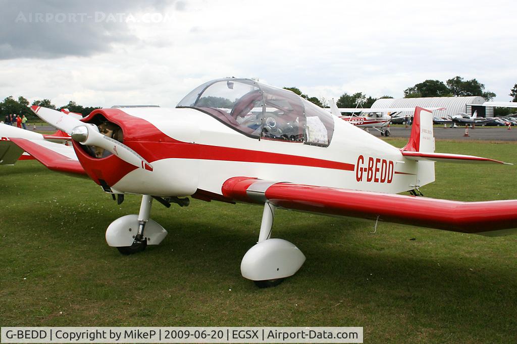 G-BEDD, 1958 Jodel D-117A C/N 915, Visitor to the 2009 Air Britain fly-in.