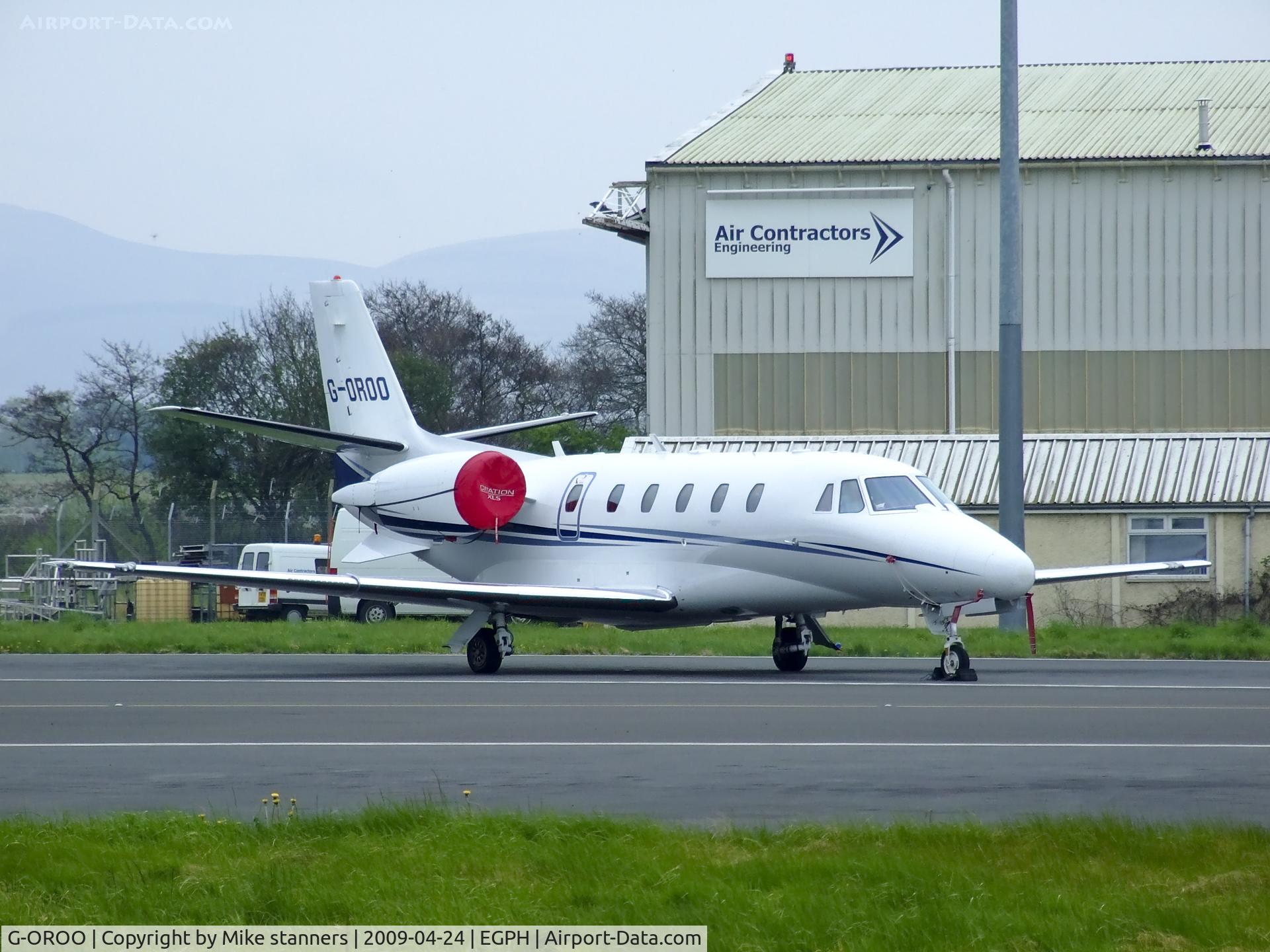 G-OROO, 2007 Cessna 560XL Citation XLS C/N 560-5724, Cessna 560XL Citation XLS From Rooney air