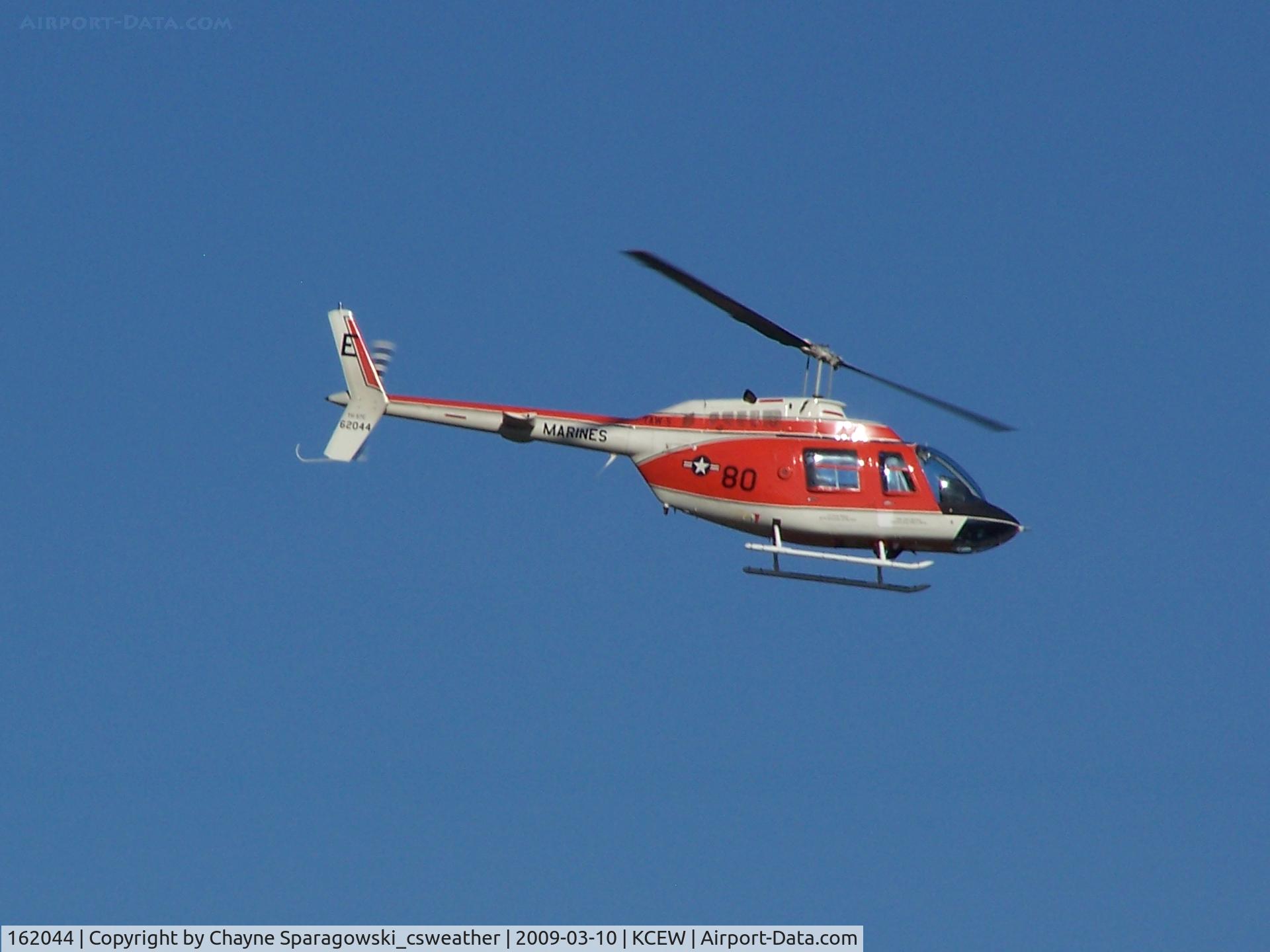162044, Bell TH-57C Sea Ranger C/N 3725, 162044 Marines 80. Bell TH-57C aircraft from Whiting Field