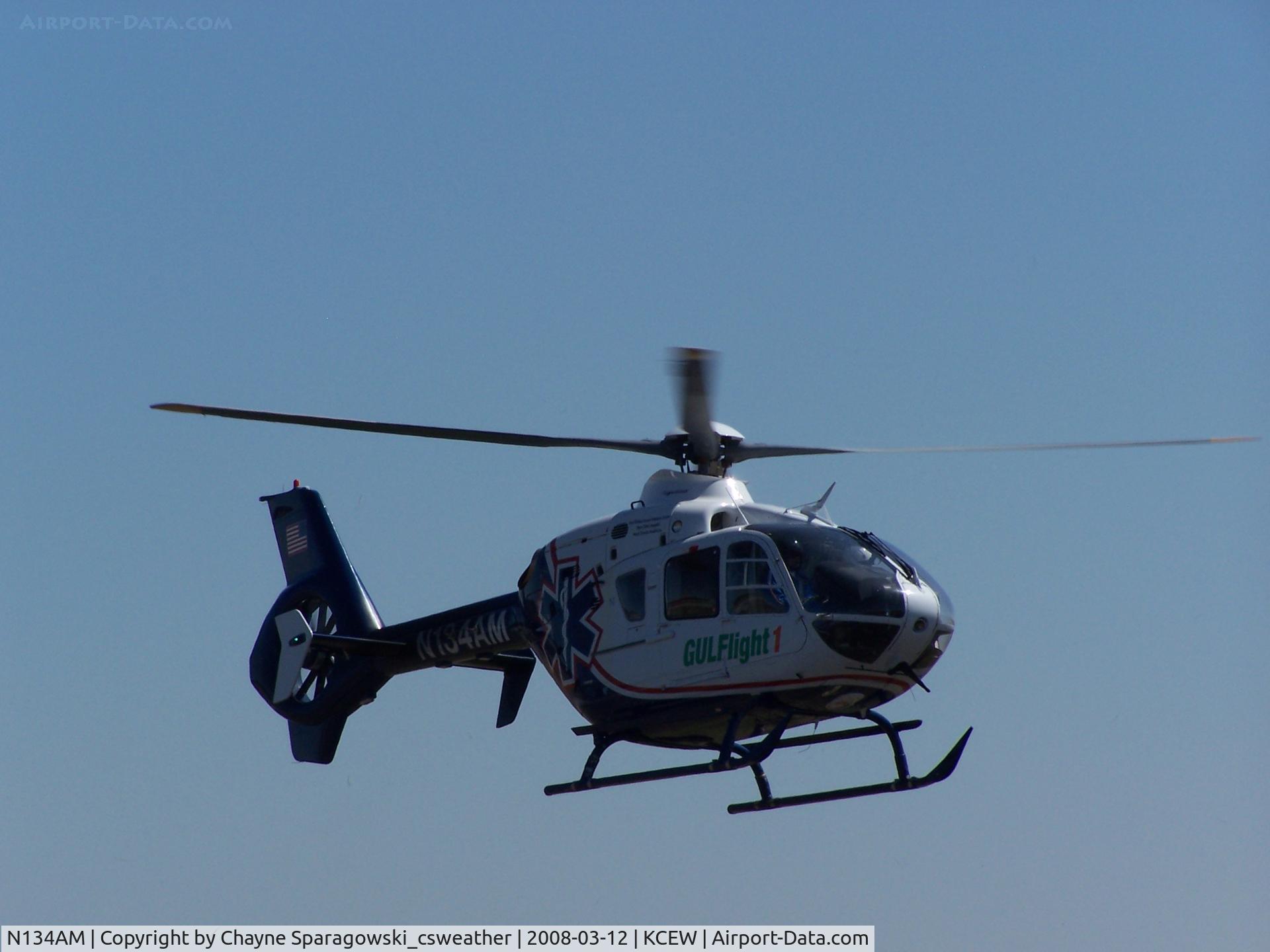 N134AM, 2004 Eurocopter EC-135P-2 C/N 0324, GulFlight1 landing