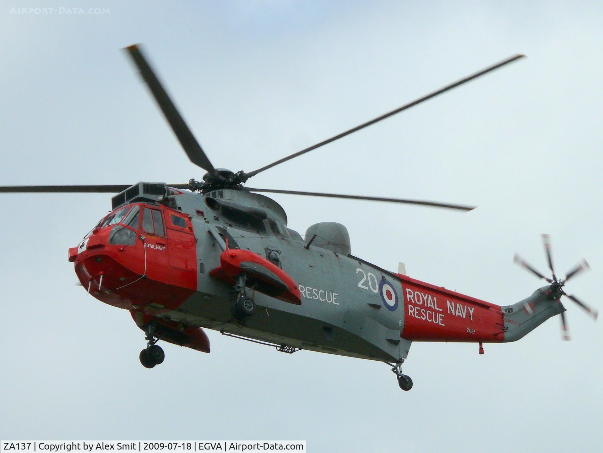 ZA137, 1981 Westland Sea King HU.5SAR C/N WA898, Westland WS61 Sea King HU5 ZA137/20 Royal Navy