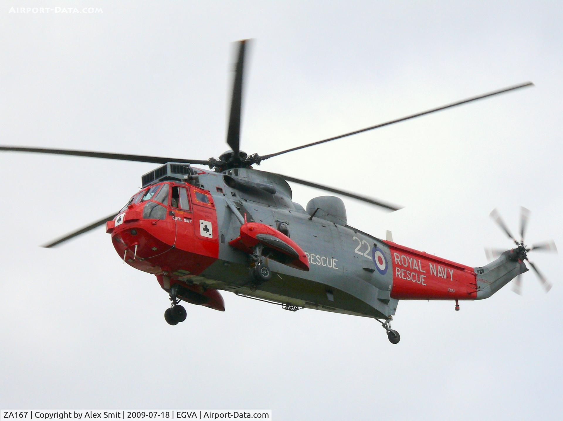 ZA167, 1982 Westland Sea King HU.5 C/N WA900, Westland WS61 Sea King HU5 ZA167/22 Royal Navy