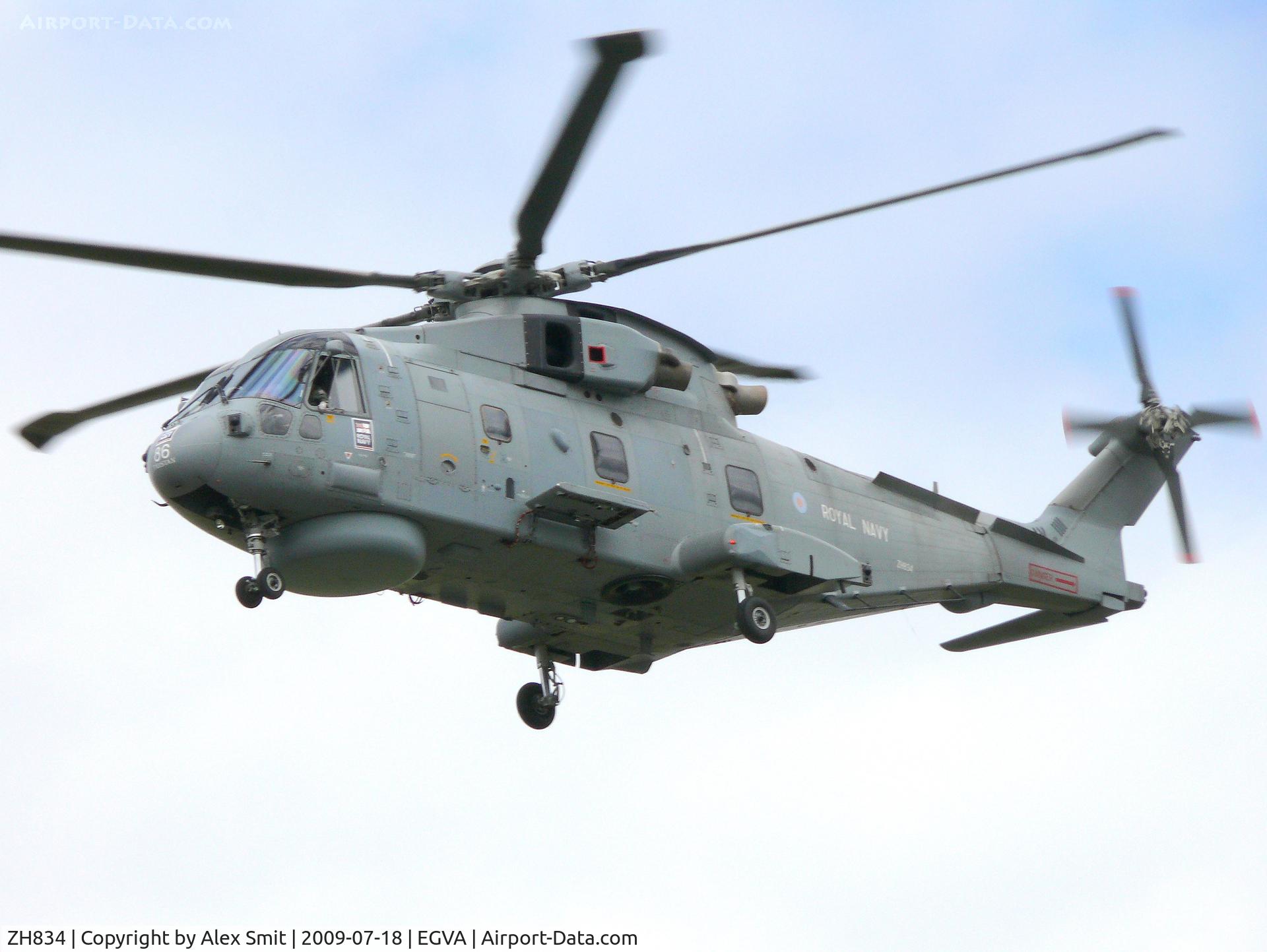 ZH834, AgustaWestland EH-101 Merlin HM.1 C/N 50065/RN14, EH Industries EH101 Merlin HM1 ZH834 Royal Navy