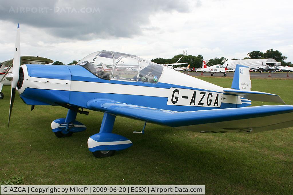 G-AZGA, 1959 Jodel D-120A Paris-Nice C/N 144, Visitor to the 2009 Air Britain fly-in.