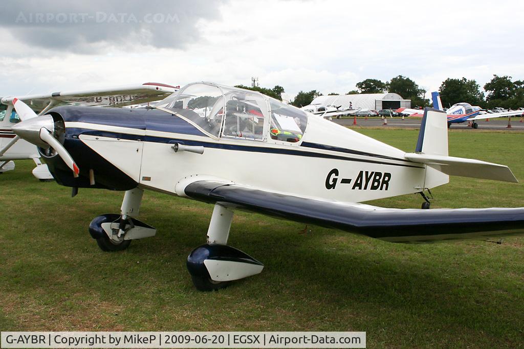 G-AYBR, 1964 Jodel D-112 Club C/N 1259, Visitor to the 2009 Air Britain fly-in.