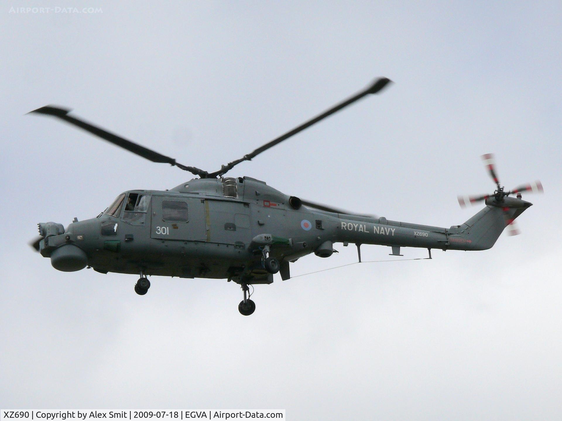 XZ690, Westland Lynx HMA.8DSP C/N 113, Westland Lynx HMA8 XZ690/301 Royal Navy