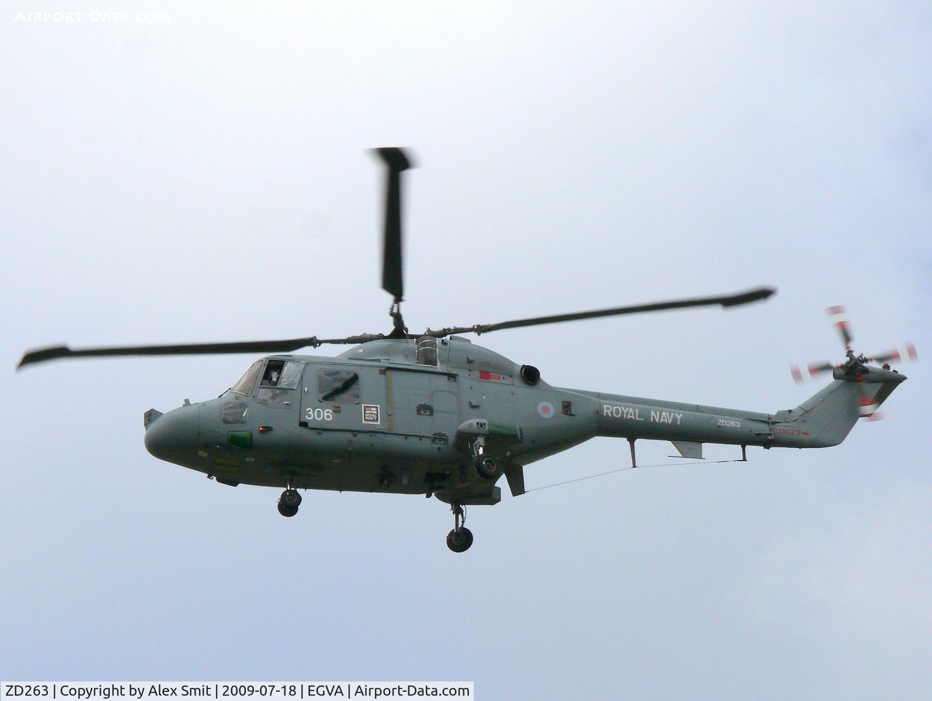 ZD263, 1983 Westland Lynx HAS.3S C/N 299, Westland Lynx HAS3 ZD263/306 Royal Navy