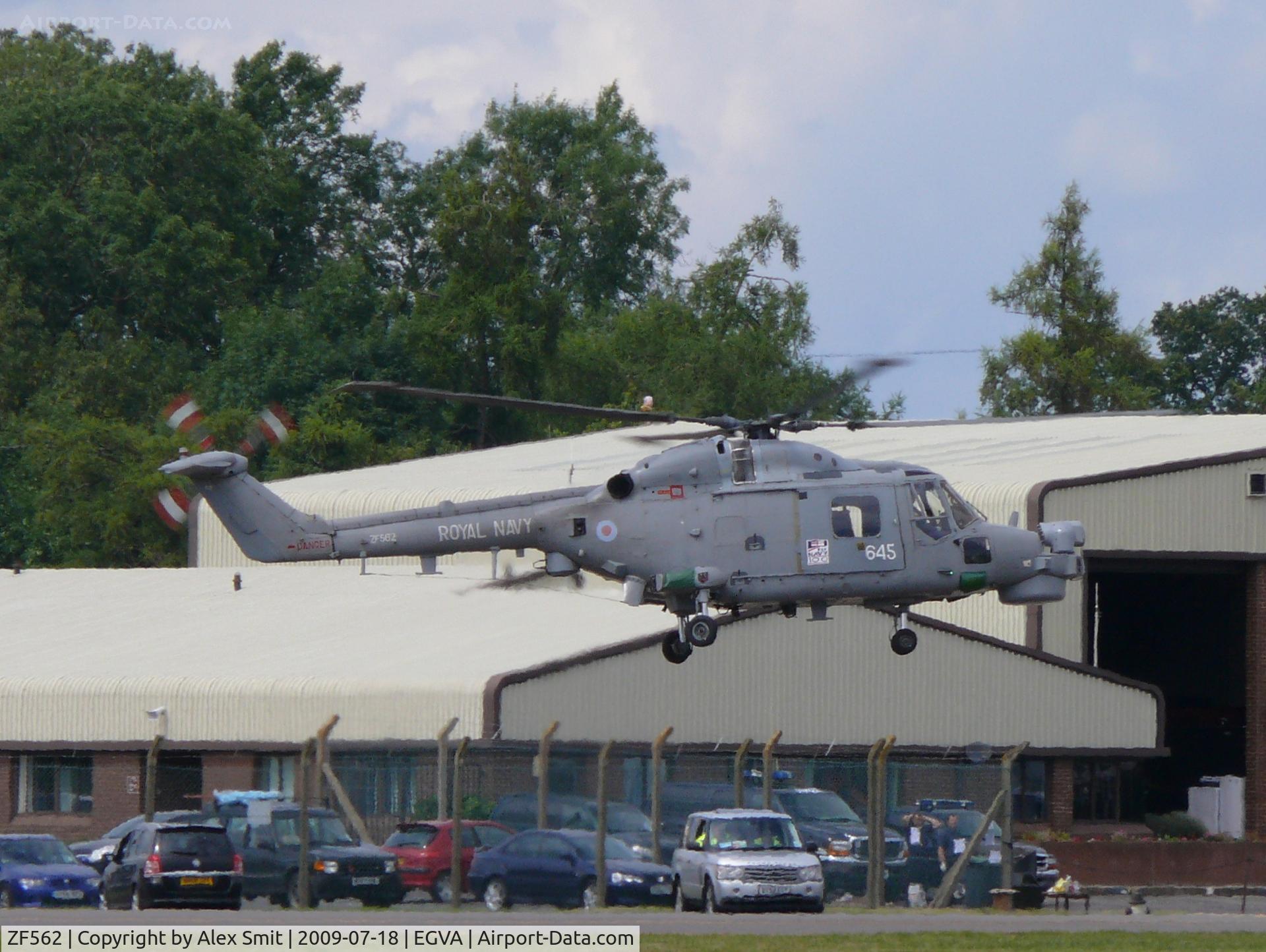 ZF562, Westland Lynx HMA.8 C/N 339, Westland Lynx HMA8 ZD562/645 Royal Navy