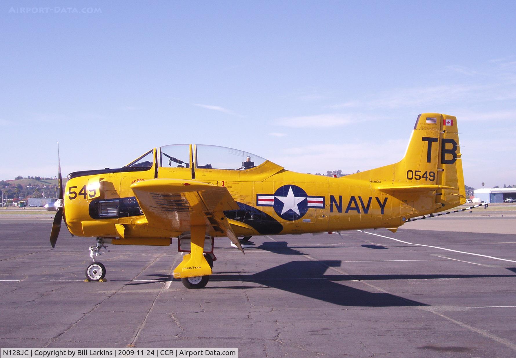 N128JC, 1956 North American T-28C Trojan C/N 226-126 (140549), Visitor