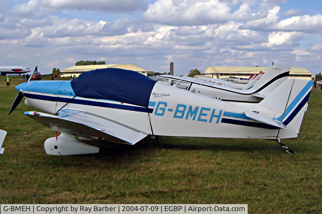 G-BMEH, 1987 Jodel D-150 Special Mascaret C/N PFA 151-11047, SAN Jodel D.150 Mascaret [PFA 151-11047] Kemble~G 09/07/2004. Seen at the PFA Fly in 2004 Kemble UK.