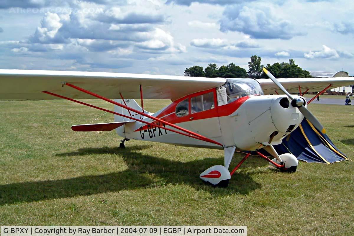 G-BPXY, 1947 Aeronca 11AC Chief C/N 11AC-S-50, Seen at the PFA Fly in 2004 Kemble UK.