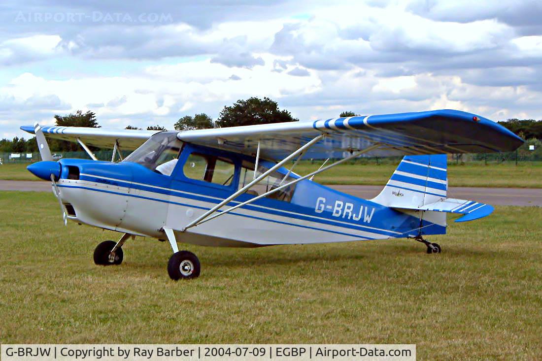 G-BRJW, 1980 Bellanca 7GCBC Citabria C/N 1200-80, Champion 7GCBC Citabria [1200-80] Kemble~G 09/07/2004. Seen at the PFA Fly in 2004 Kemble UK. This was written off at Old Buckingham UK 27-10-2007