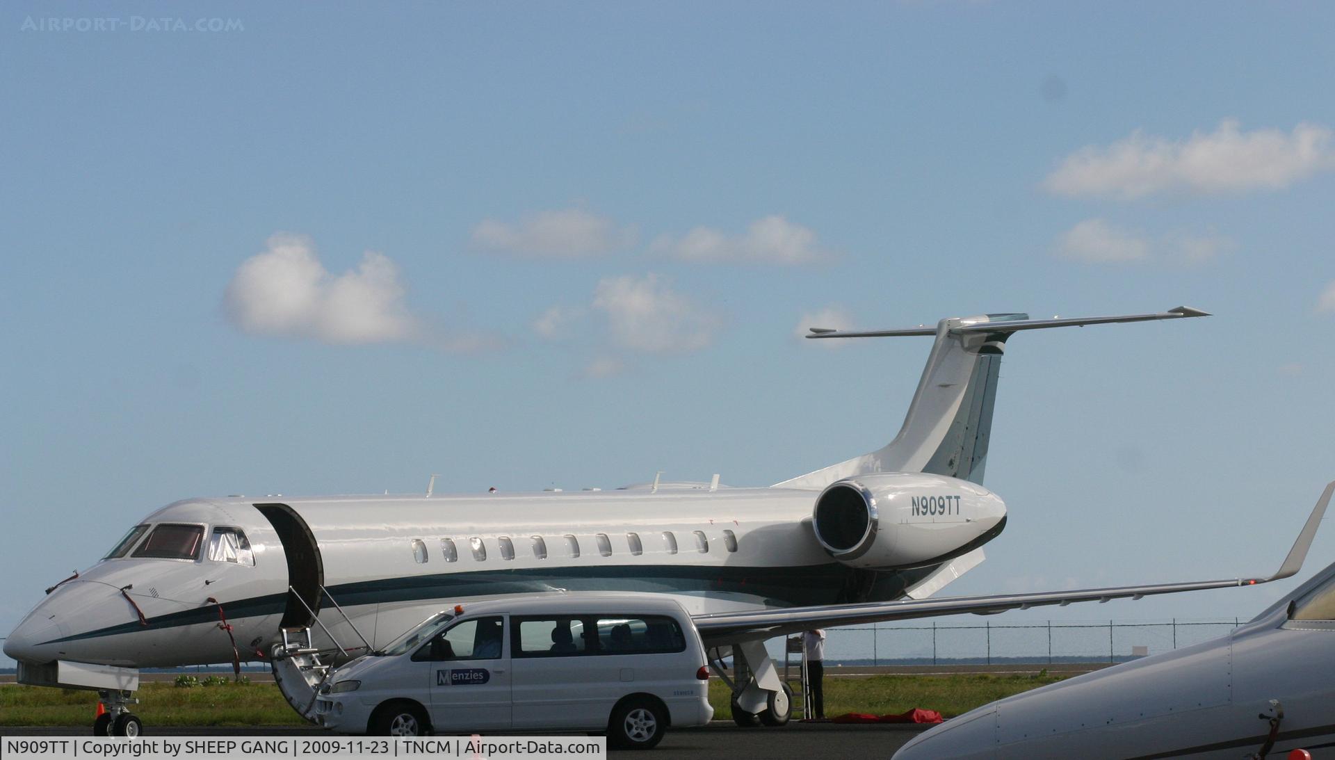 N909TT, 2008 Embraer EMB-135BJ Legacy C/N 14501044, N909TT Just in at tncm
