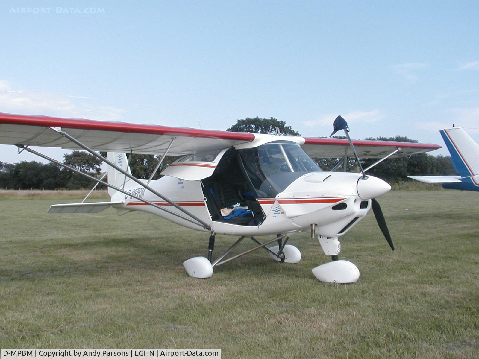 D-MPBM, 1999 Comco Ikarus C42 C/N 9912-6227, Visiting Sandown