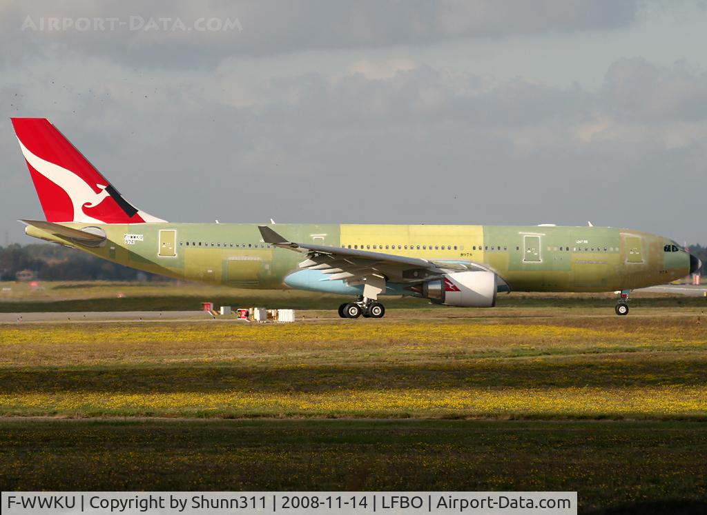 F-WWKU, 2008 Airbus A330-203 C/N 976, C/n 976 - For Qantas