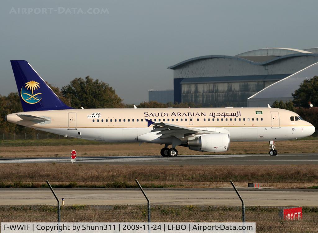 F-WWIF, 2009 Airbus A320-214 C/N 4122, C/n 4122 - To be HZ-AS15