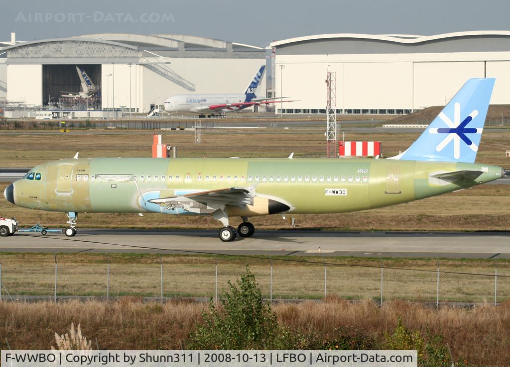 F-WWBO, 2008 Airbus A320-214 C/N 3699, C/n 3690 - For Interjet