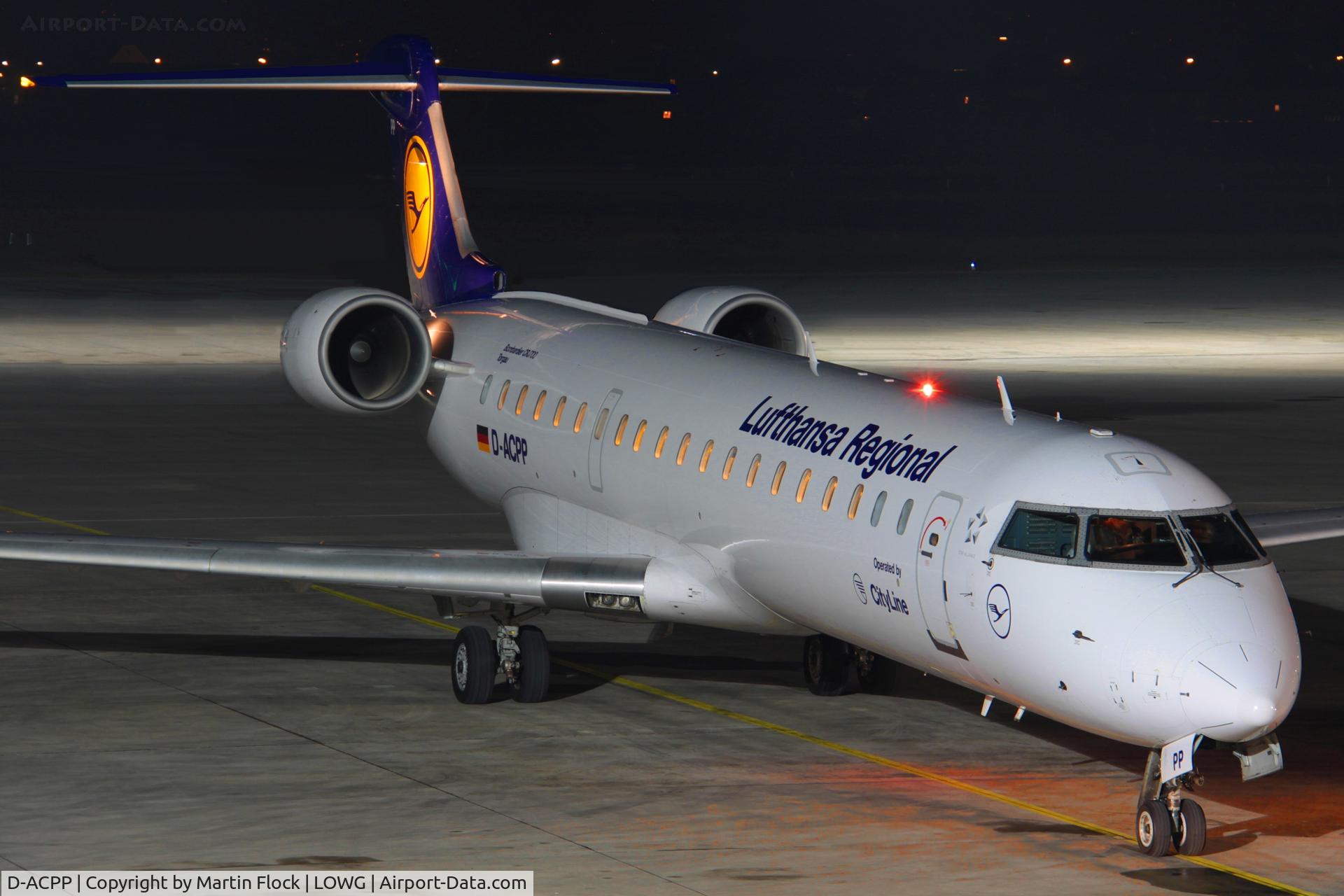 D-ACPP, 2003 Bombardier CRJ-701ER (CL-600-2C10) Regional Jet C/N 10086, .