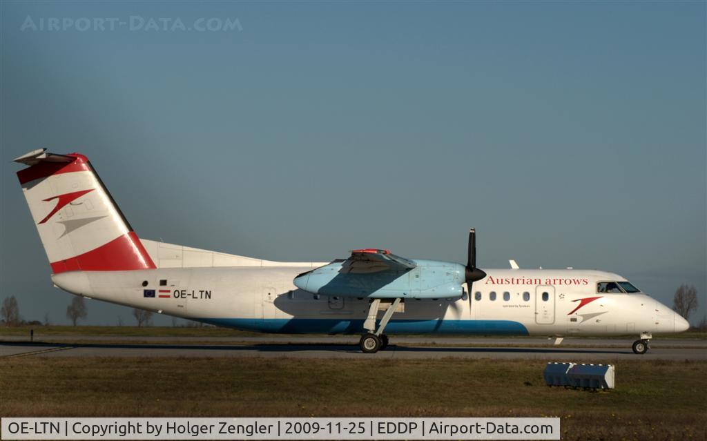 OE-LTN, 1998 De Havilland Canada DHC-8-314Q Dash 8 C/N 531, The daily morning shuttle to Vienna