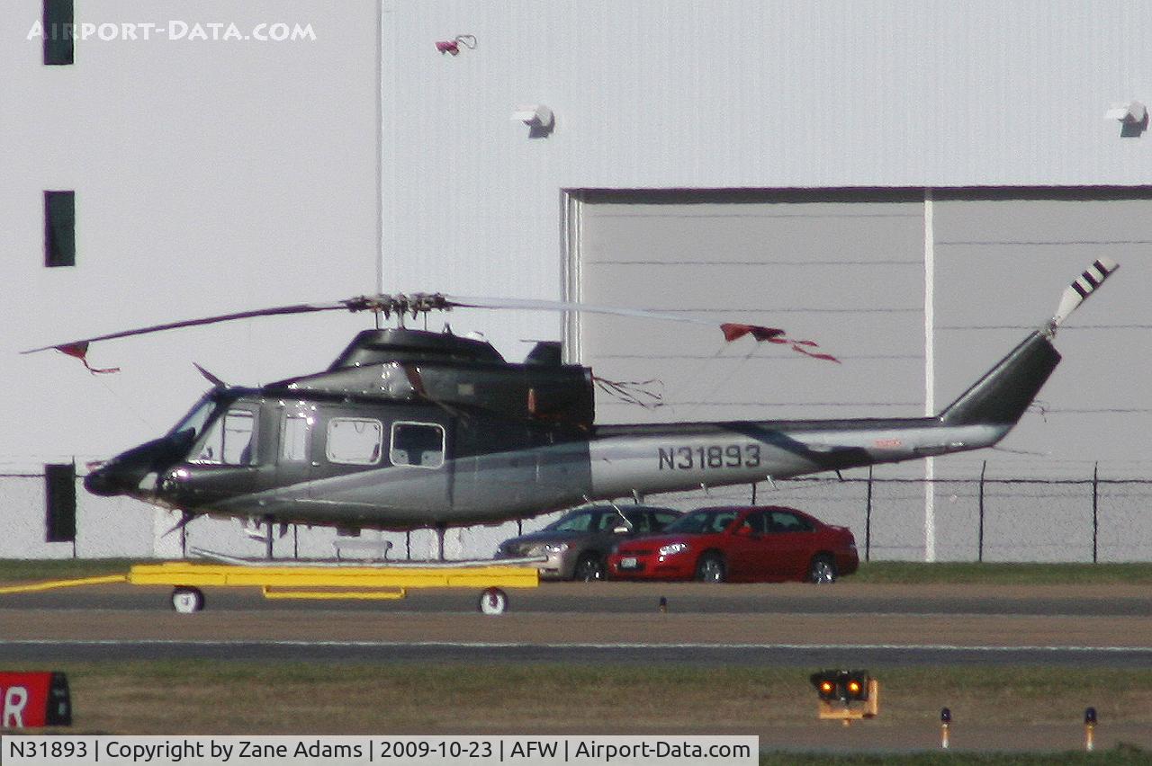 N31893, 1984 Bell 412 C/N 33110, At Alliance Fort Worth