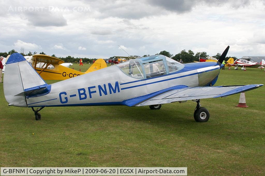 G-BFNM, 1946 Globe GC-1B Swift C/N 2205, Visitor to the 2009 Air Britain fly-in.