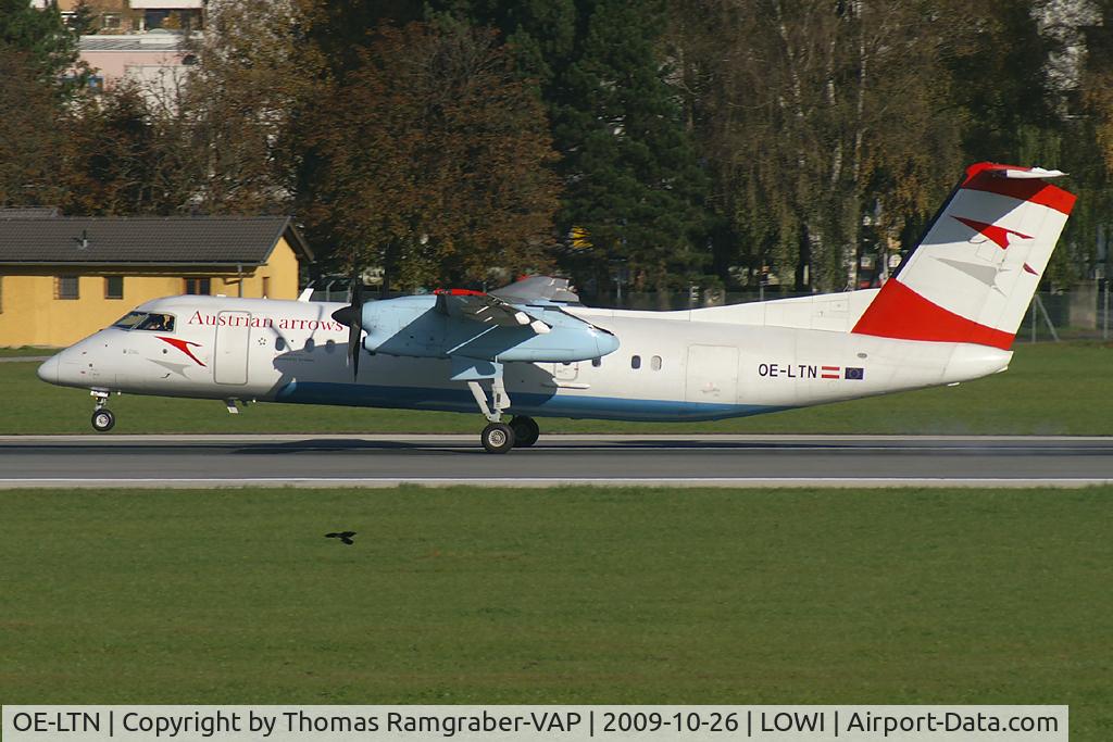 OE-LTN, 1998 De Havilland Canada DHC-8-314Q Dash 8 C/N 531, Austrian Arrows DeHavilland Canada Dash 8-300