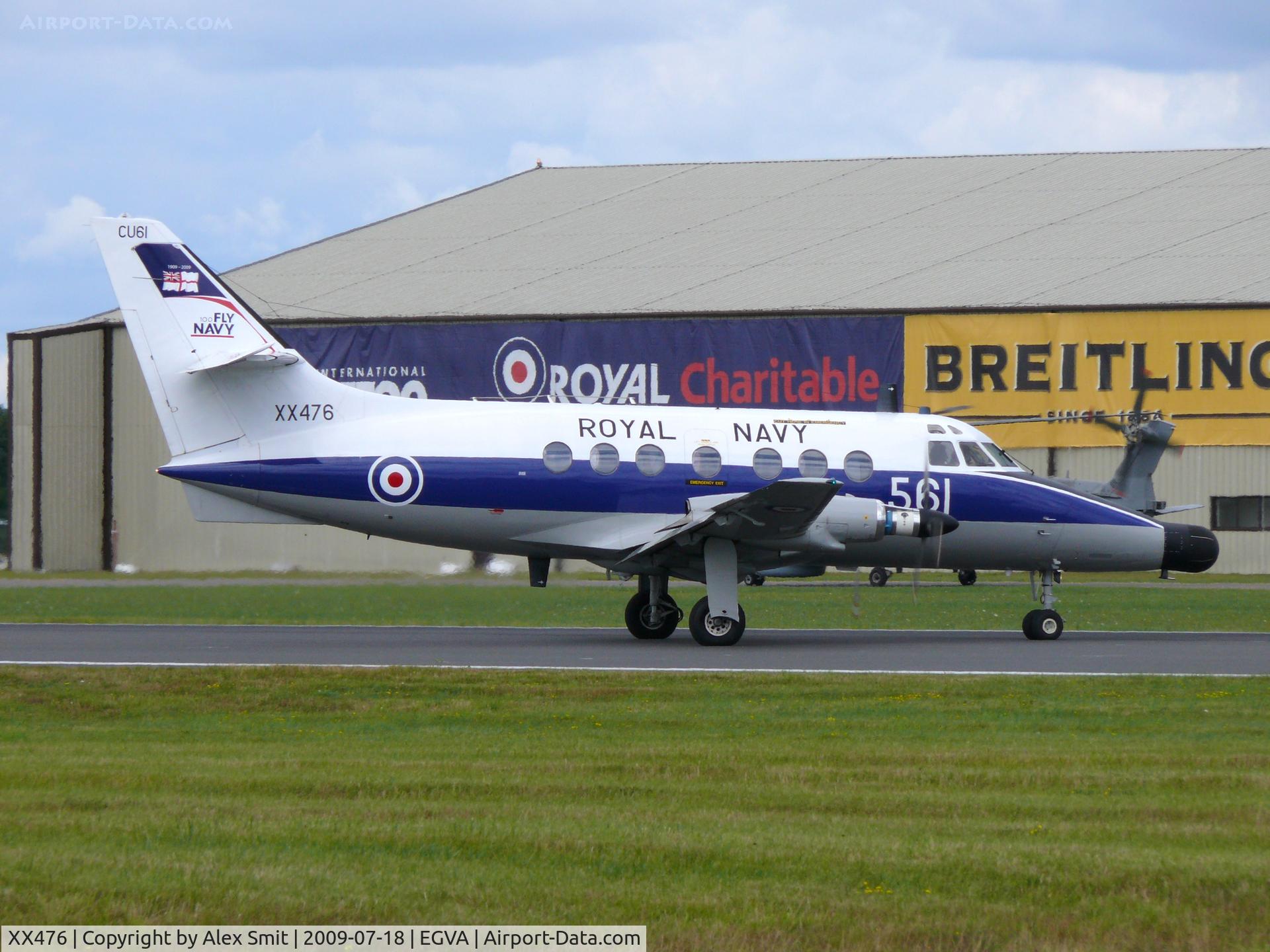 XX476, 1978 Scottish Aviation Jetstream T.2 (HP-137) C/N 216, Scottish Aviation HP137 Jetstream T2 XX476/CU561 Royal Navy