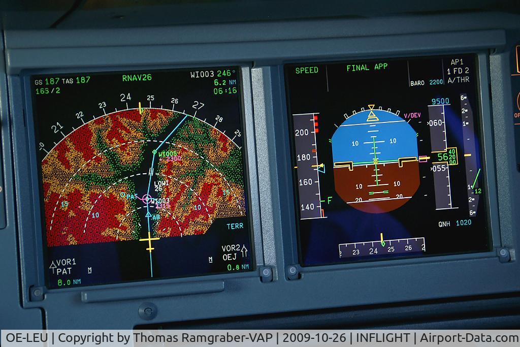 OE-LEU, 2006 Airbus A320-214 C/N 2902, FlyNiki Airbus A320 (inflight VIE-INN)