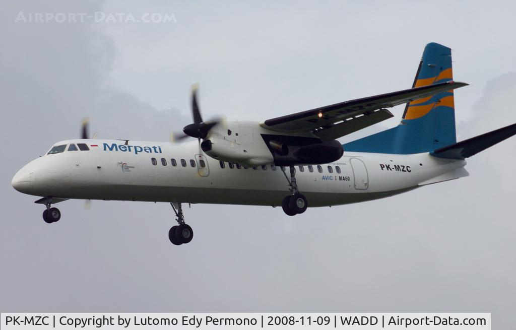 PK-MZC, 2007 Xian MA-60 C/N 0409, Merpati Nusantara