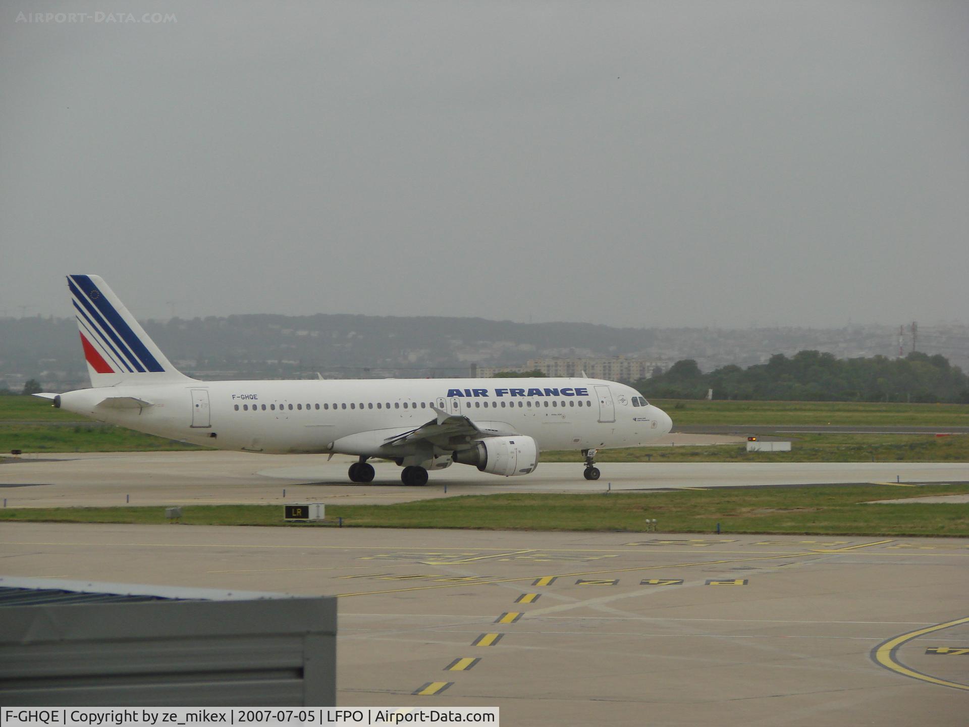 F-GHQE, 1990 Airbus A320-211 C/N 0115, When i went paris