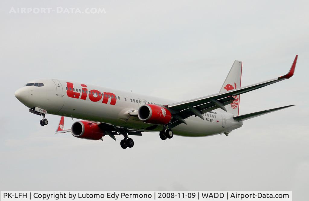 PK-LFH, 2007 Boeing 737-9GP/ER C/N 35710, Lion Inter