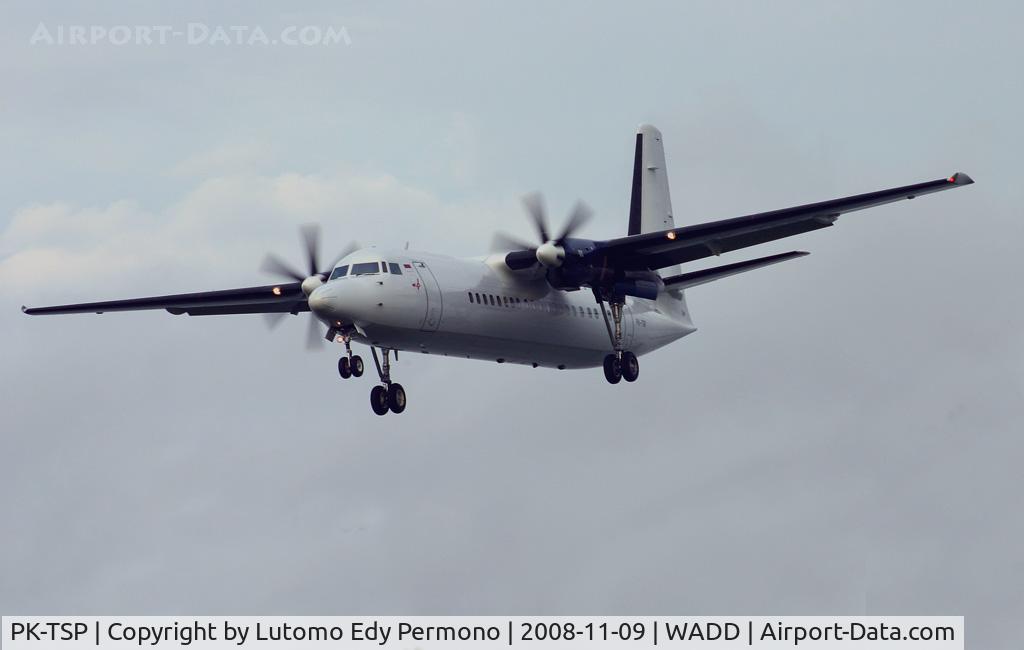 PK-TSP, 1996 Fokker F-27-500 Friendship C/N 20316, IAT