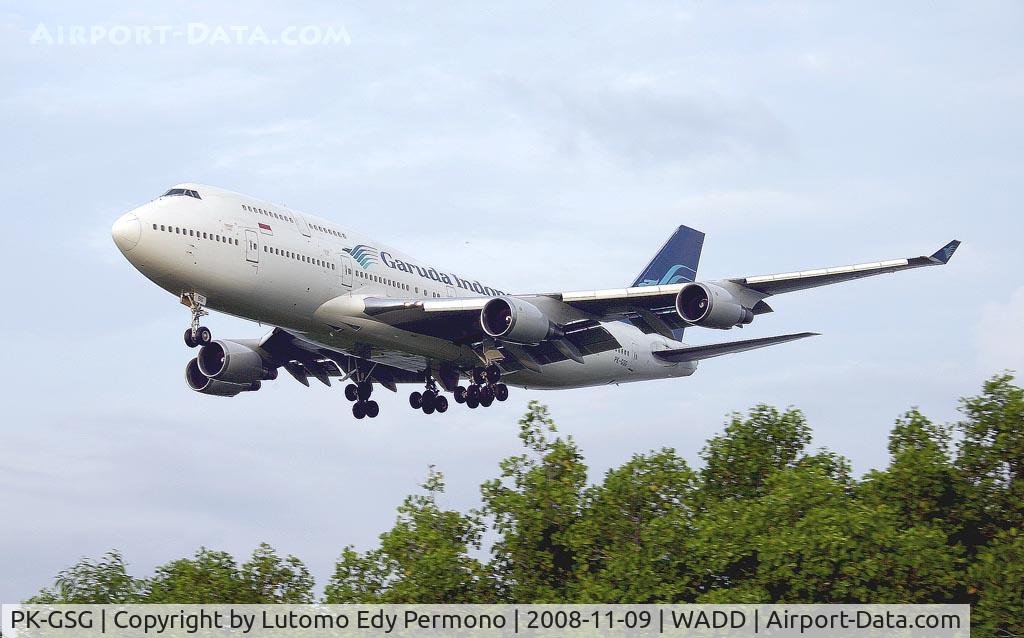 PK-GSG, 1993 Boeing 747-4U3 C/N 25704, Garuda Indonesia