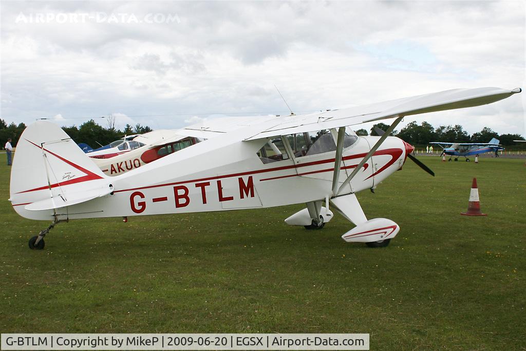 G-BTLM, 1958 Piper PA-22-160P Tri Pacer C/N 22-6162, Visitor to the 2009 Air Britain fly-in.