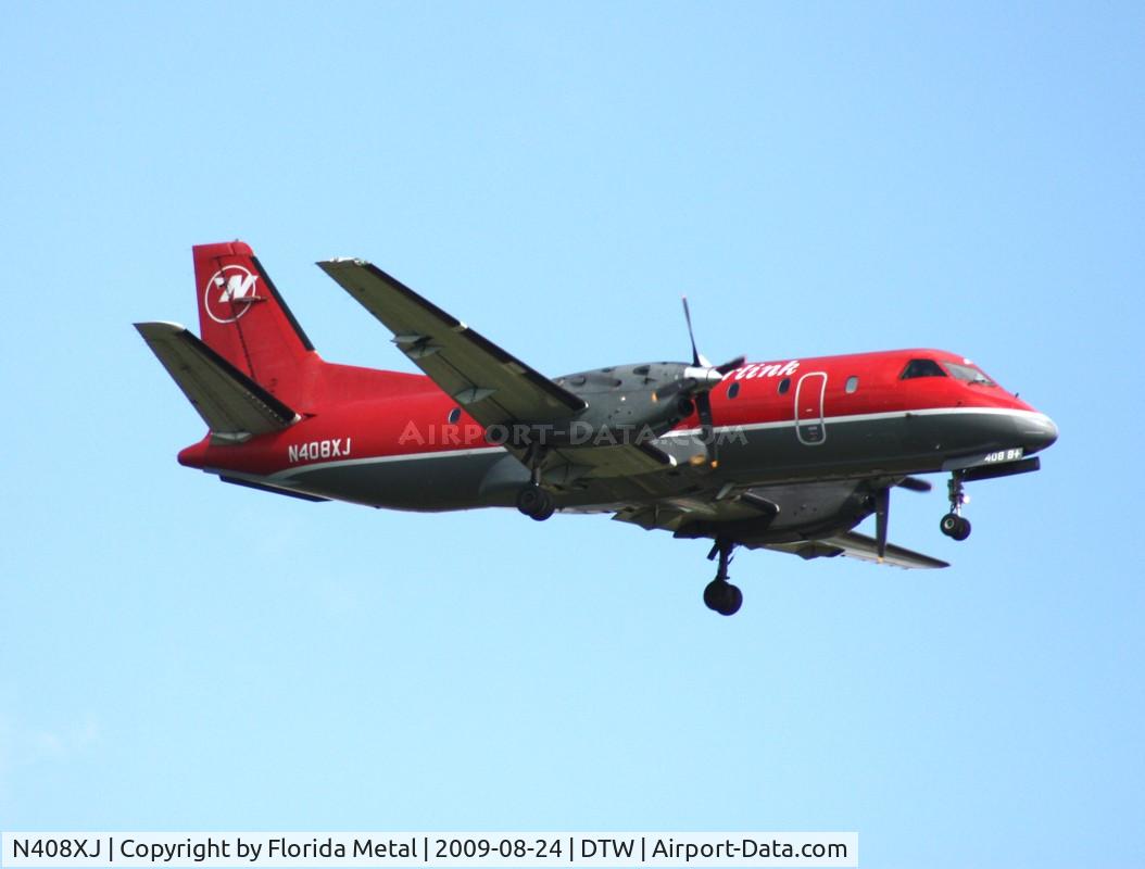N408XJ, 1996 Saab 340B C/N 340B-408, Mesaba Saab 340