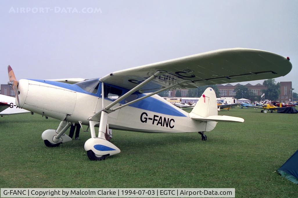 G-FANC, Fairchild 24R-46 C/N R46-347, Fairchild 24R-46 at the 1994 PFA Rally at Cranfield Airport..