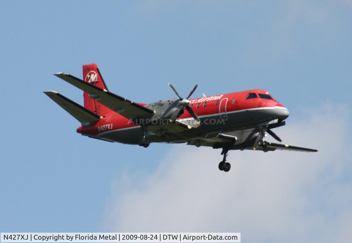 N427XJ, 1997 Saab 340B C/N 340B-427, Mesaba Saab 340