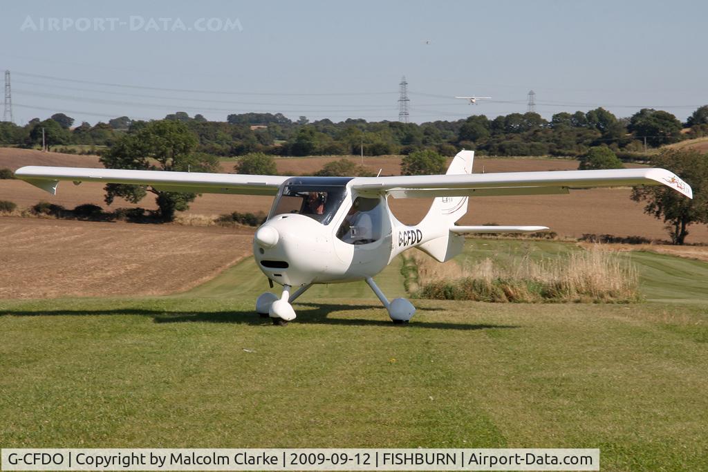 G-CFDO, 2008 Flight Design CTSW C/N 8366, Flight Design CTSW at Fishburn Airfield, UK in 2009.