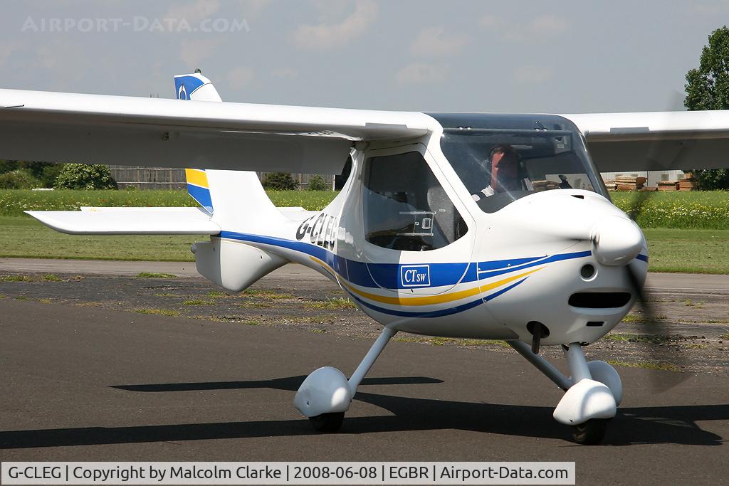 G-CLEG, 2007 Flight Design CTSW C/N 8269, Flight Design CTSW. At Breighton's Auster Fly-In & 'At Home Day'