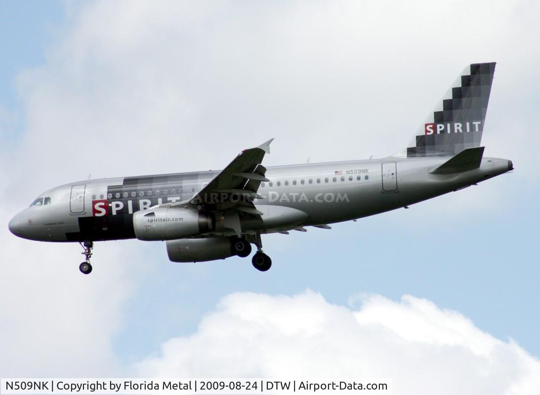 N509NK, 2005 Airbus A319-132 C/N 2603, Spirit A319